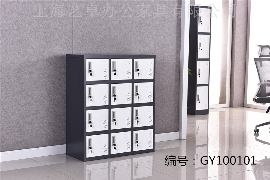 矮柜十二門GY100101可定制鐵皮櫥鞋柜